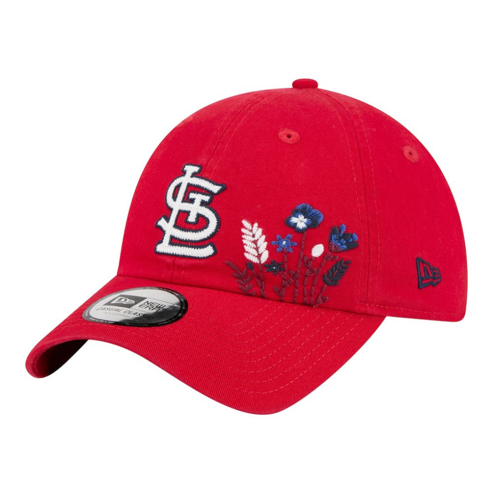 St. Louis Cardinals New Era Women's Wildflower Casual Classic Adjustable Hat | MLB For sale