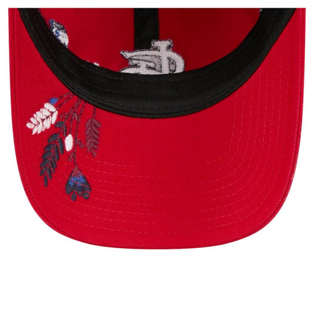 St. Louis Cardinals New Era Women's Wildflower Casual Classic Adjustable Hat | MLB For sale