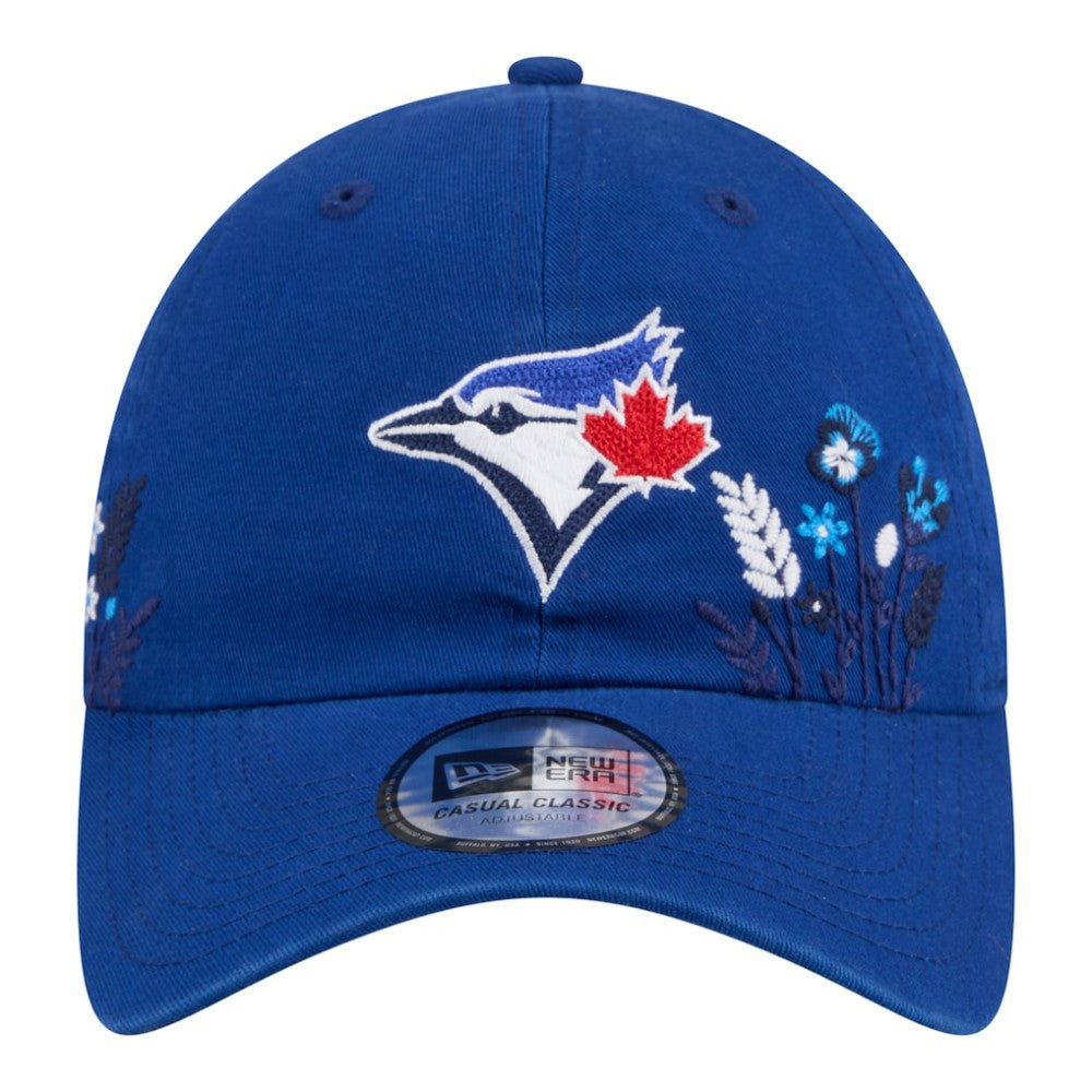 Toronto Blue Jays New Era Women's Wildflower Casual Classic Adjustable Hat | MLB Discount