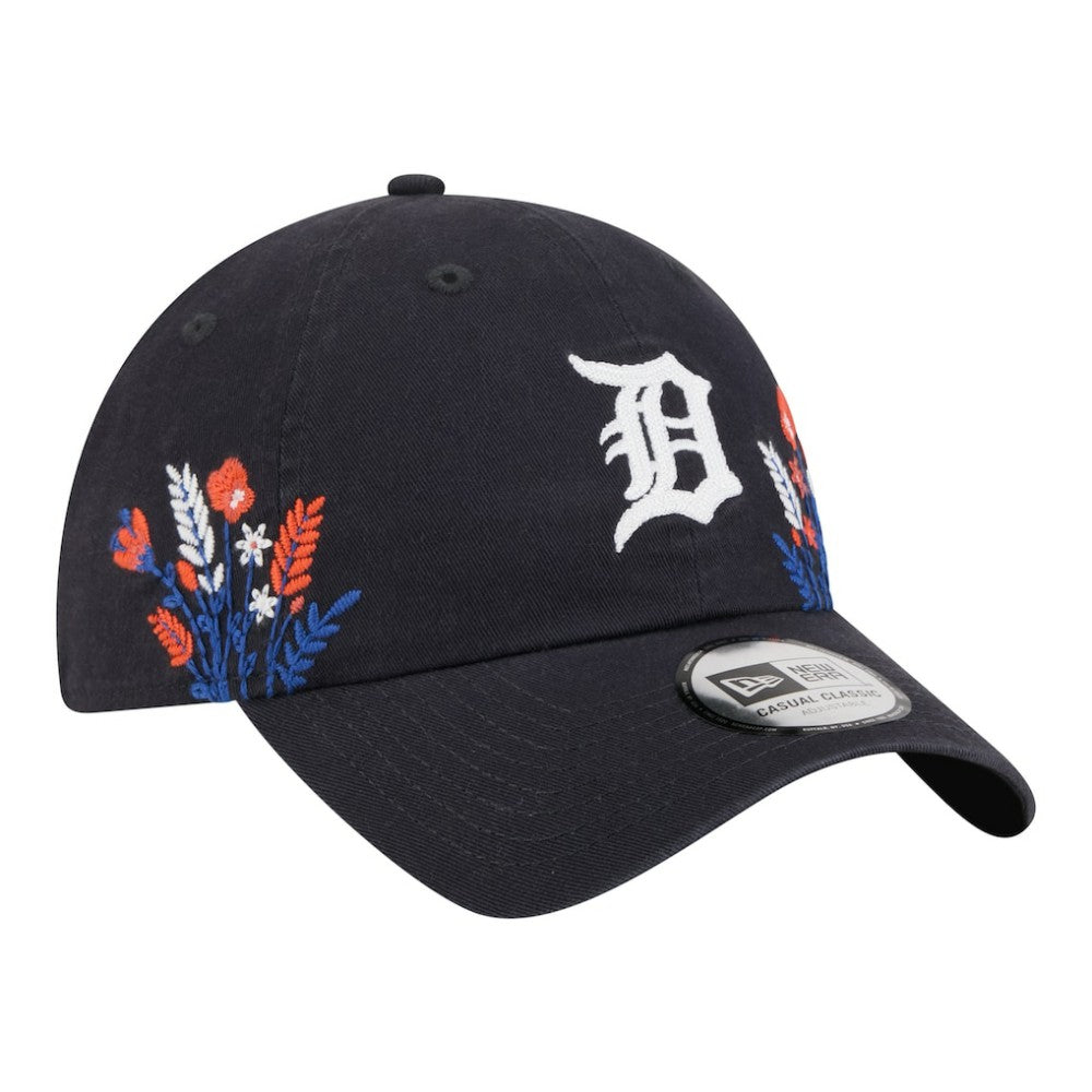 Detroit Tigers New Era Women's Wildflower Casual Classic Adjustable Hat | MLB Online
