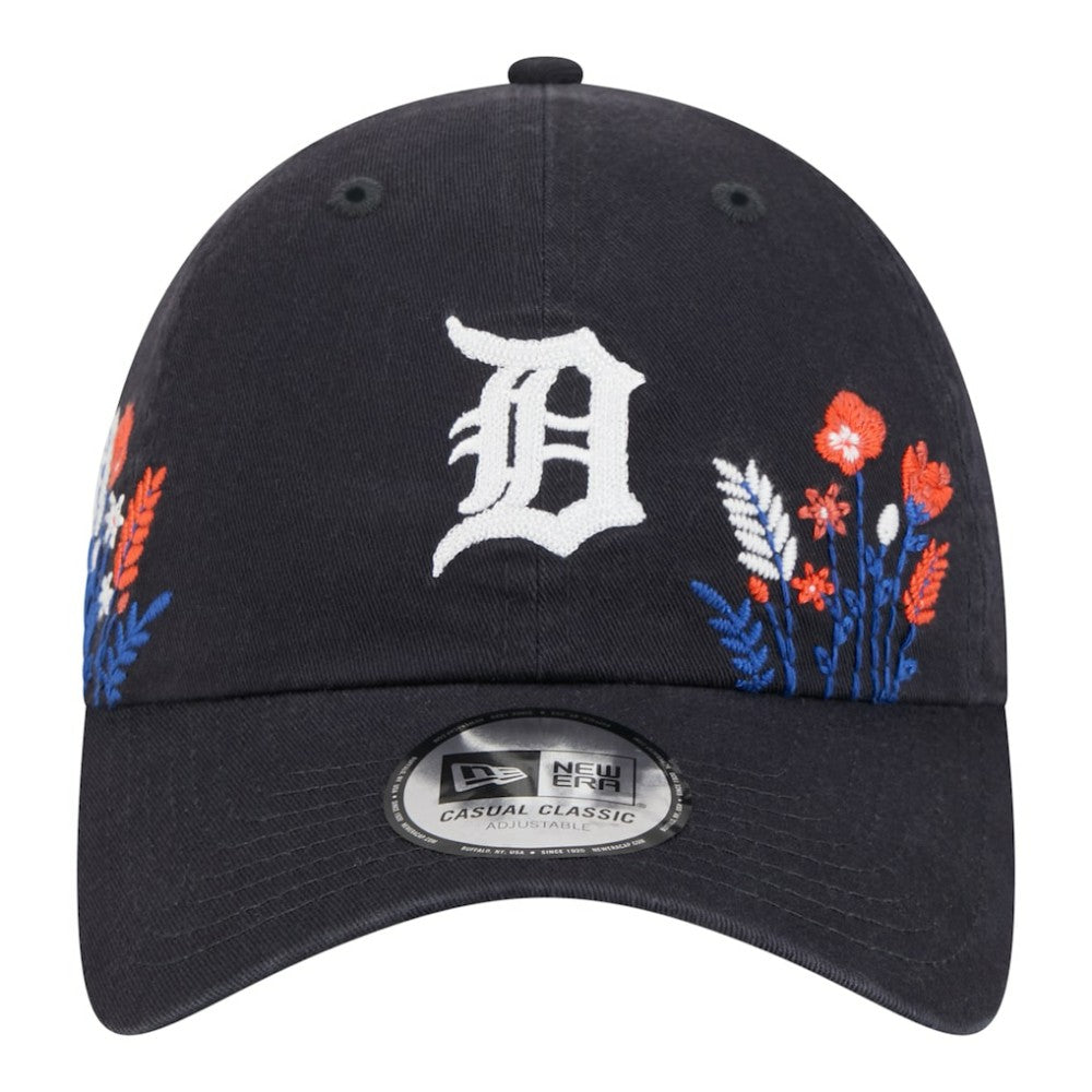 Detroit Tigers New Era Women's Wildflower Casual Classic Adjustable Hat | MLB Online