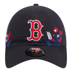 Boston Red Sox New Era Women's Wildflower Casual Classic Adjustable Hat | MLB Shop