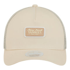 New York Yankees New Era Women's Tonal Patch 9FORTY M-Crown A-Frame Trucker Adjustable Hat | MLB Sale