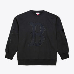 Boston Red Sox Mitchell & Ness Phantom Fleece Crewneck Sweatshirt | MLB For sale
