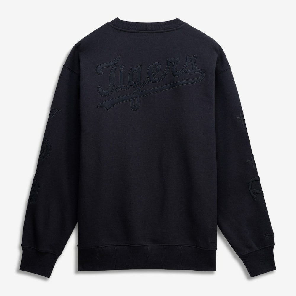 Detroit Tigers Mitchell & Ness Phantom Fleece Crewneck Sweatshirt | MLB Outlet