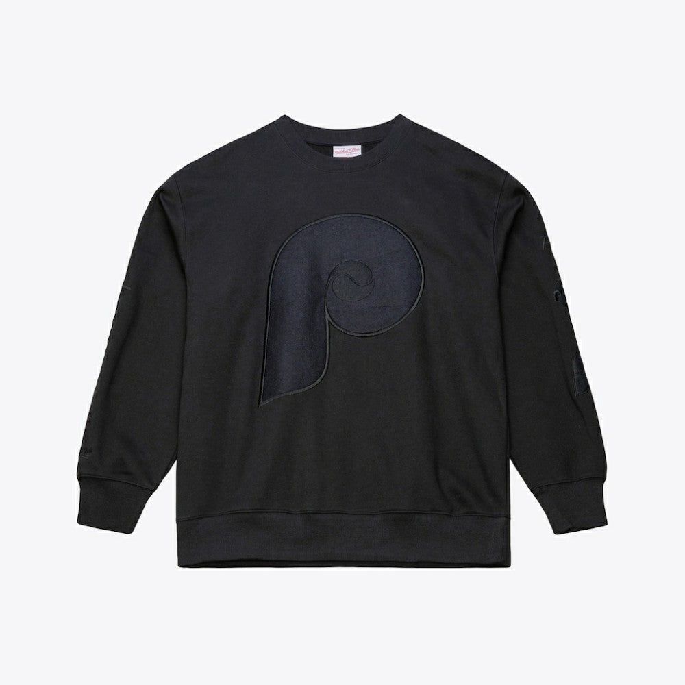 Philadelphia Phillies Mitchell & Ness Phantom Fleece Crewneck Sweatshirt | MLB Near me