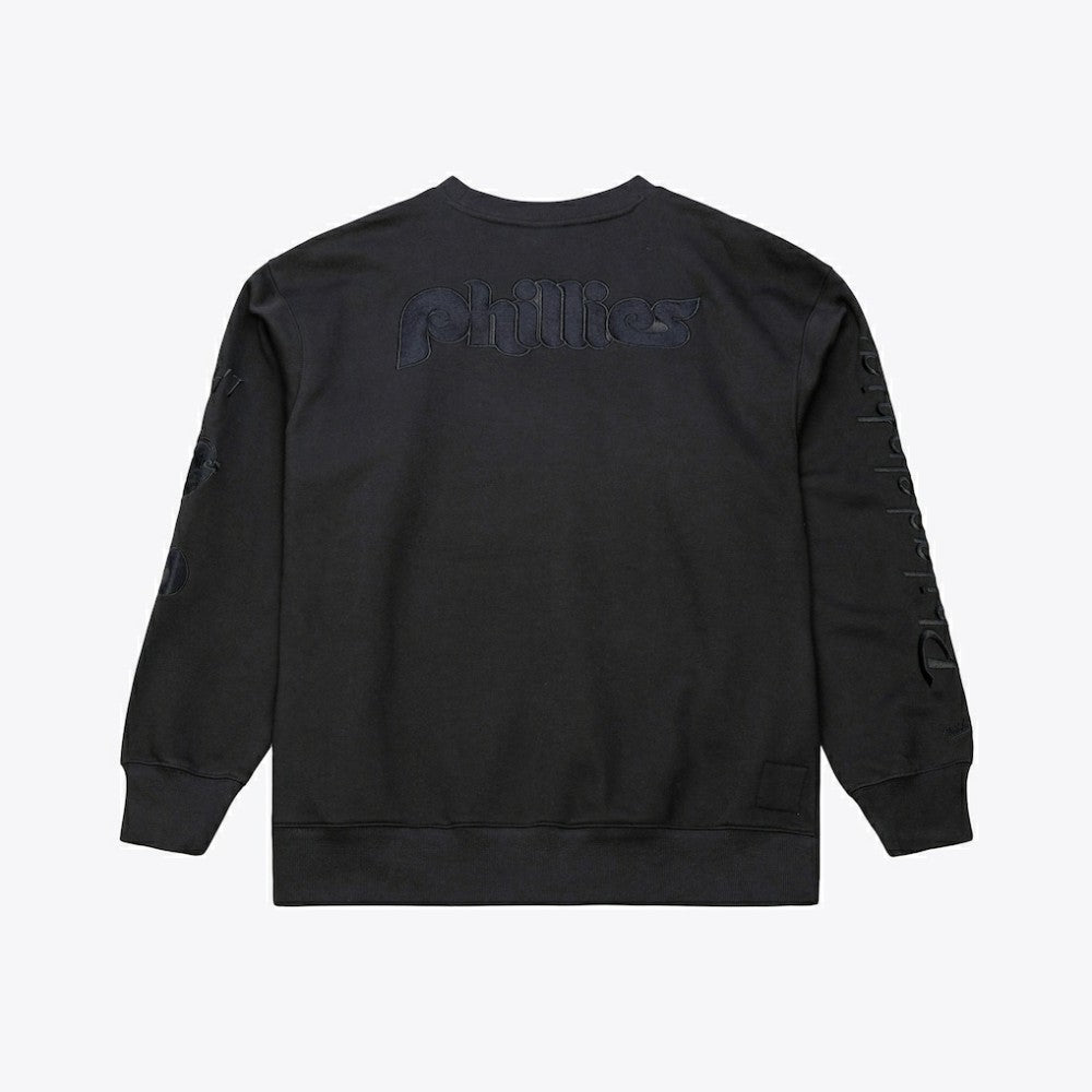 Philadelphia Phillies Mitchell & Ness Phantom Fleece Crewneck Sweatshirt | MLB Near me