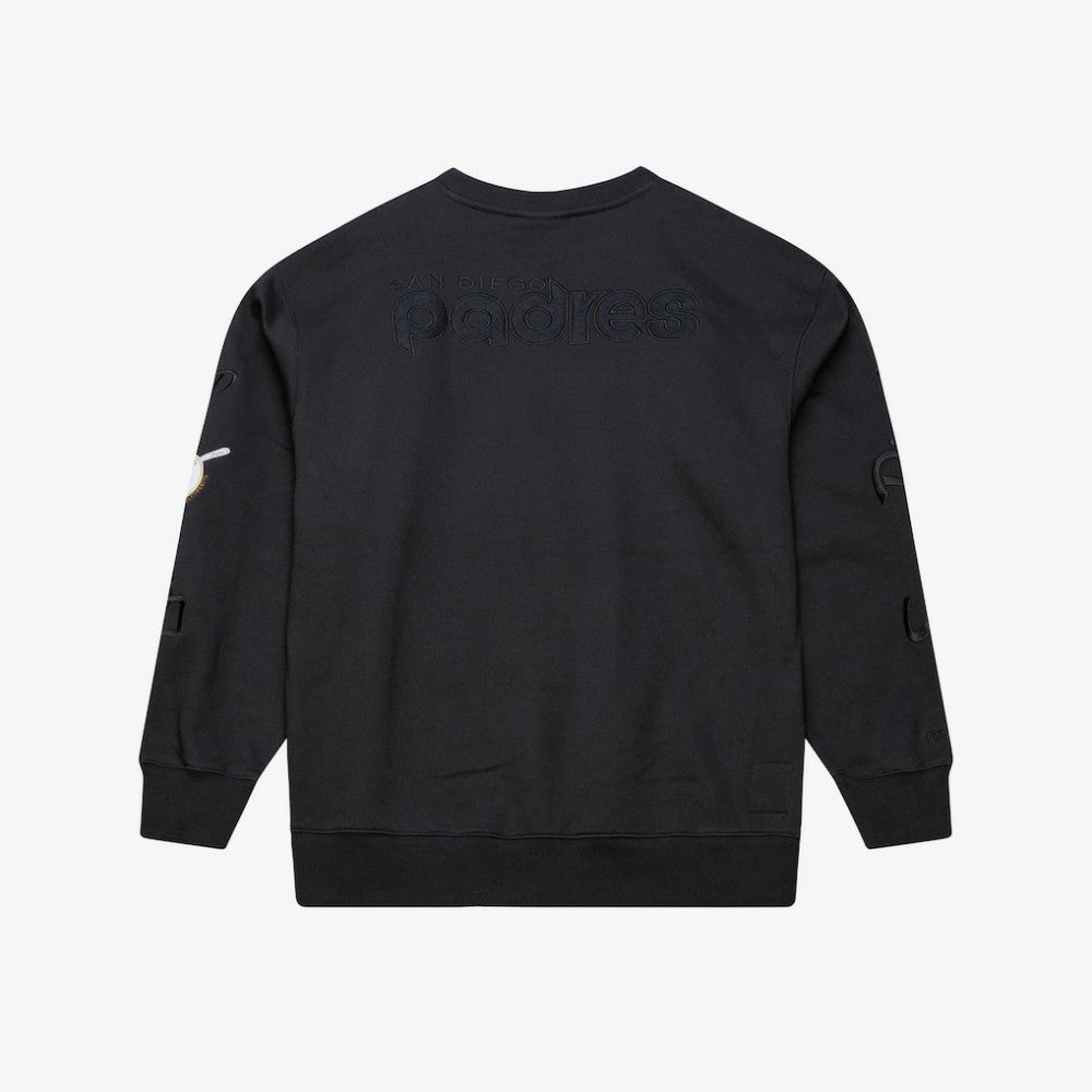 San Diego Padres Mitchell & Ness Phantom Fleece Crewneck Sweatshirt | MLB Shop
