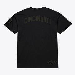 Cincinnati Reds Mitchell & Ness Cooperstown Collection Phantom T-Shirt | MLB New