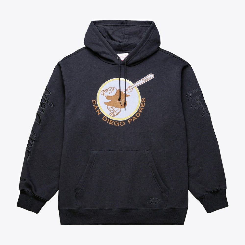 San Diego Padres Mitchell & Ness Phantom Fleece Hoodie | MLB Outlet