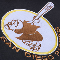 San Diego Padres Mitchell & Ness Phantom Fleece Hoodie | MLB Outlet