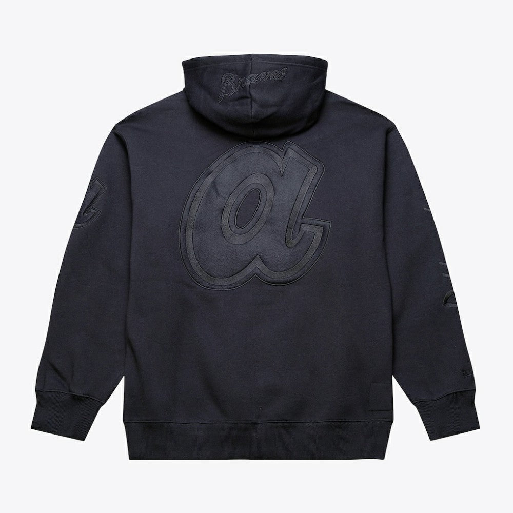 Atlanta Braves Mitchell & Ness Phantom Fleece Hoodie | MLB Near me