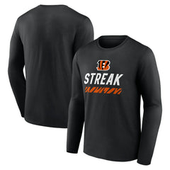 Cincinnati Bengals  Streak Long Sleeve T-Shirt