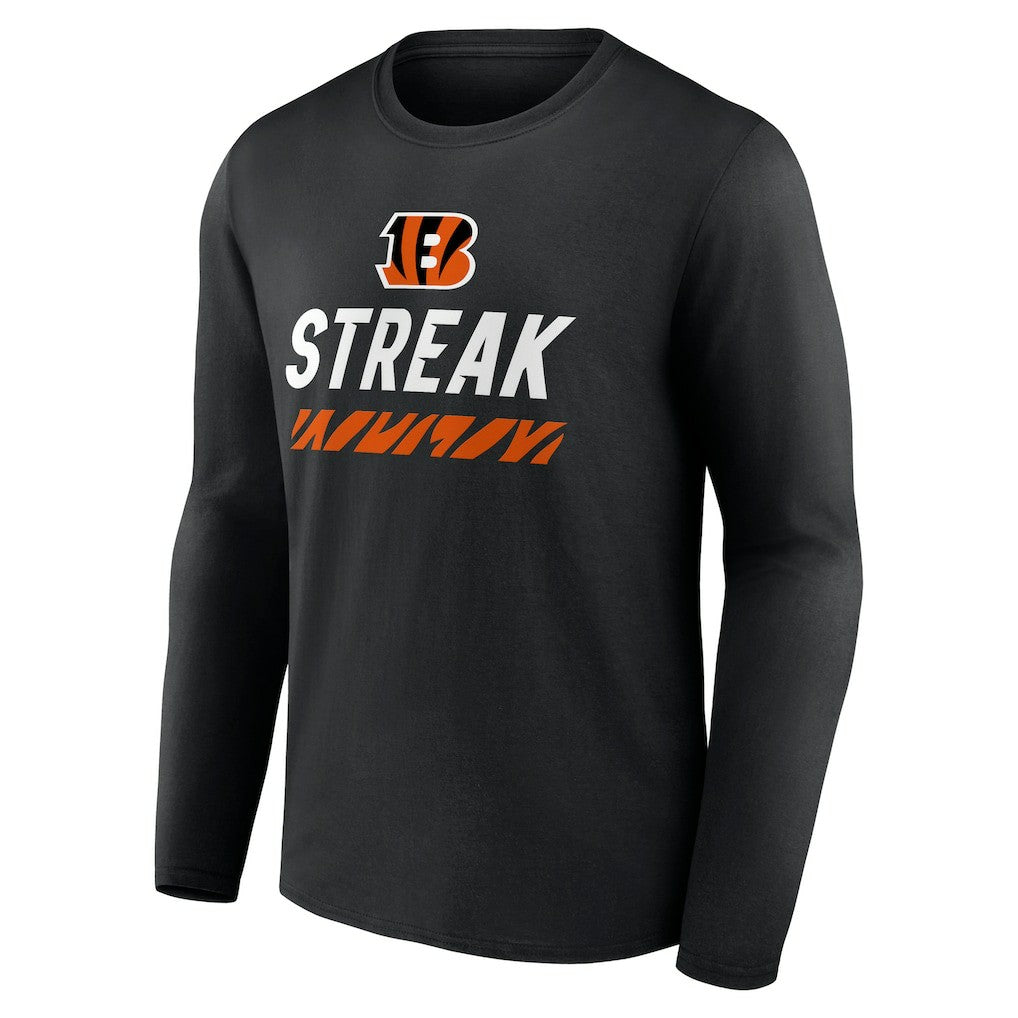 Cincinnati Bengals  Streak Long Sleeve T-Shirt