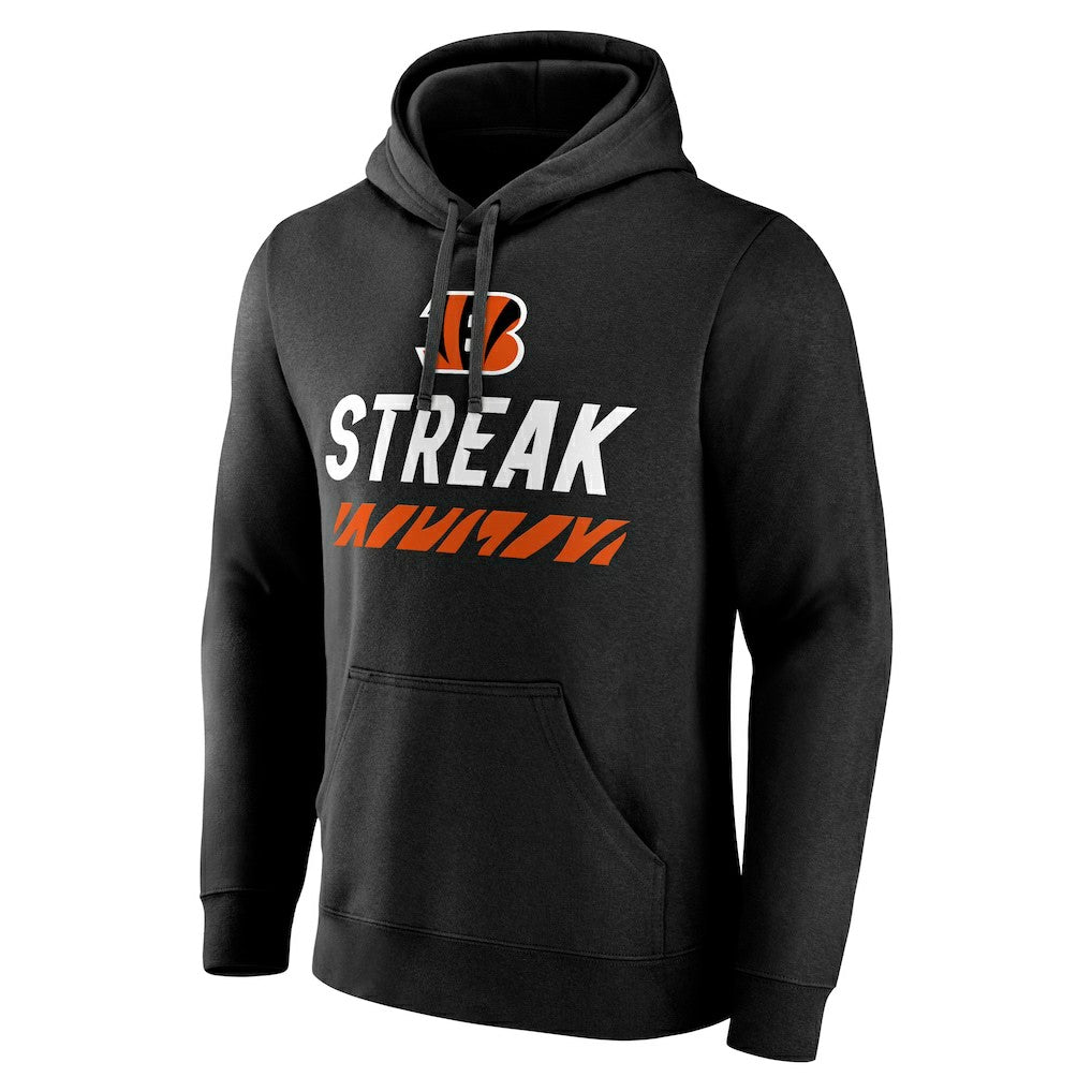 Cincinnati Bengals  Streak Pullover Hoodie