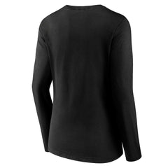 Cincinnati Bengals  Women's Streak V-Neck Long Sleeve T-Shirt