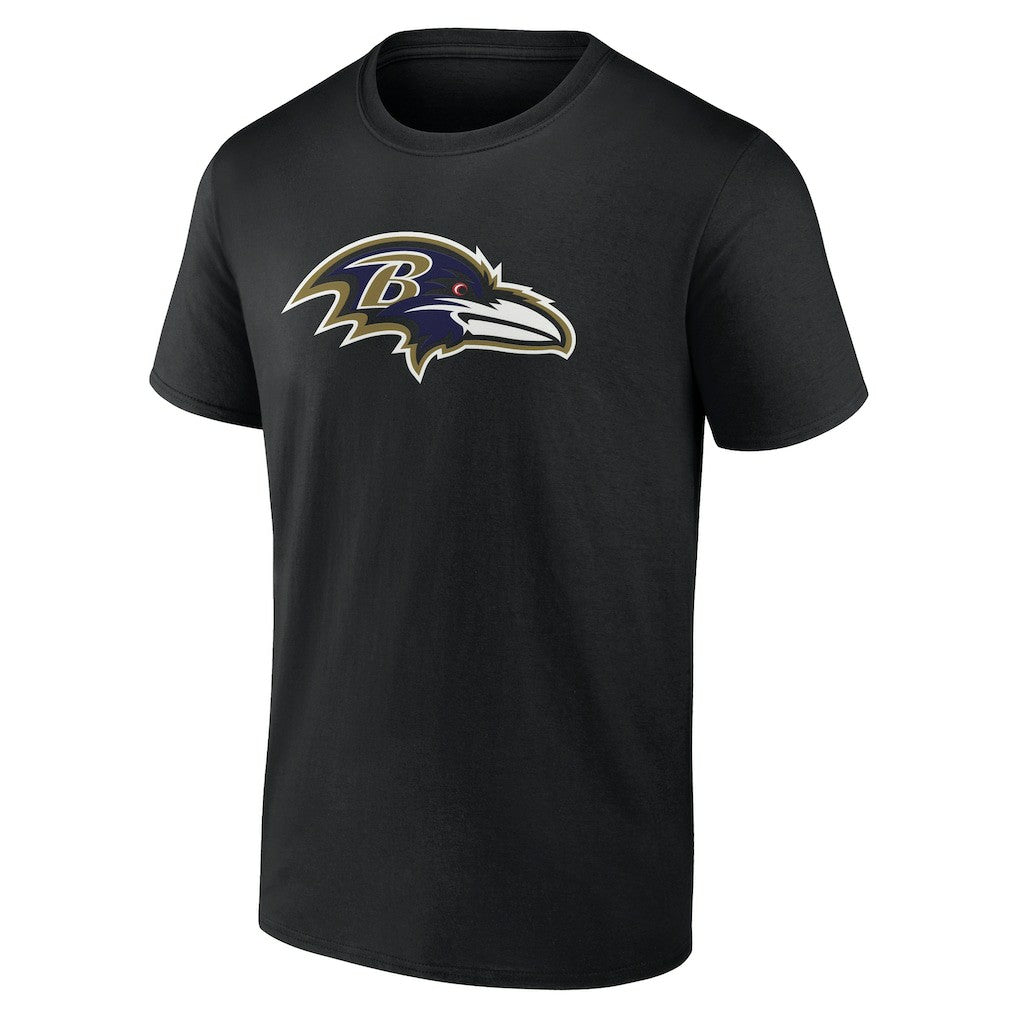 Baltimore Ravens  Lamar Jackson  Icon Name & Number T-Shirt