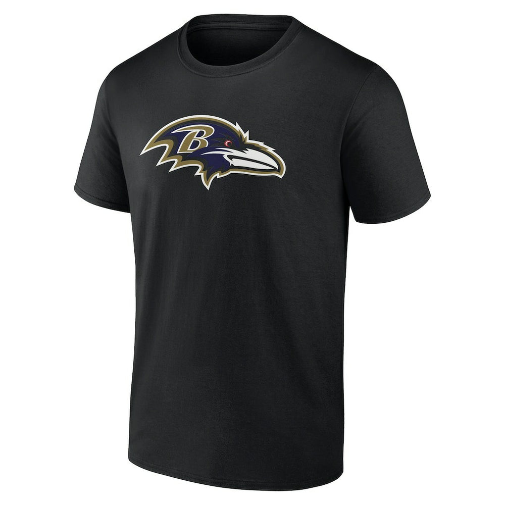 Baltimore Ravens  Lamar Jackson  Icon Name & Number T-Shirt