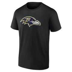 Baltimore Ravens  Lamar Jackson  Icon Name & Number T-Shirt