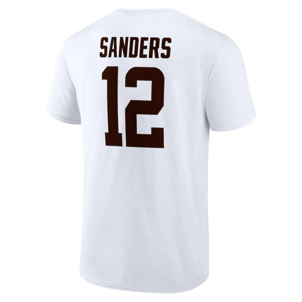 Cleveland Browns  Shedeur Sanders  Icon Name & Number T-Shirt