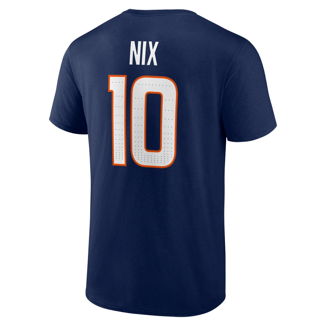 Denver Broncos  Bo Nix  Icon Name & Number T-Shirt