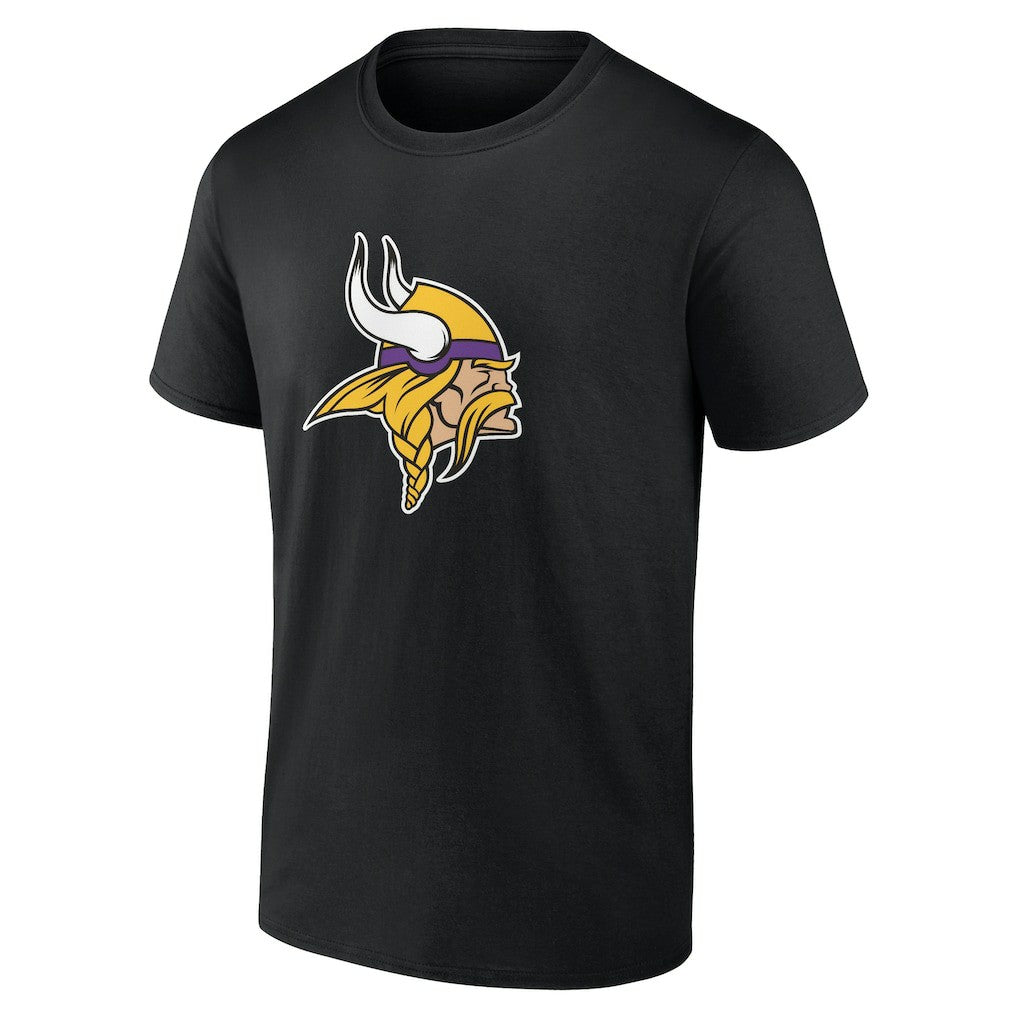 Minnesota Vikings  Justin Jefferson  Icon Name & Number T-Shirt