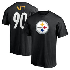 Pittsburgh Steelers  T.J. Watt  Icon Name & Number T-Shirt