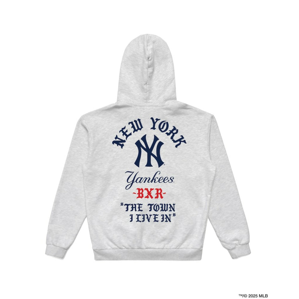 New York Yankees Mitchell & Ness Born X Raised in New York Town Pullover Hoodie | MLB Shop