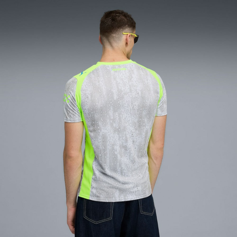Manchester City 2025/26 Third Replica Jersey Gray/Neon Green - Puma
