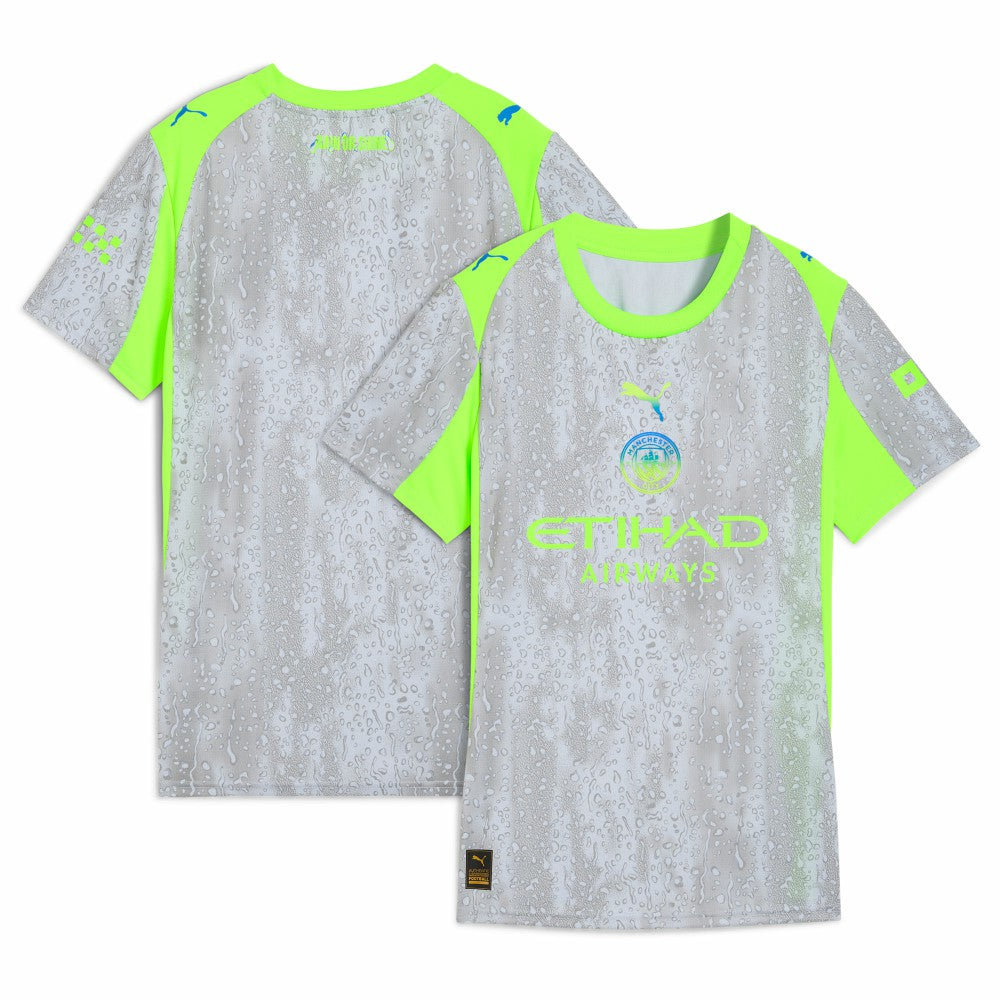 Manchester City Women's 2025/26 Third Replica Jersey Green/Neon Green - Puma