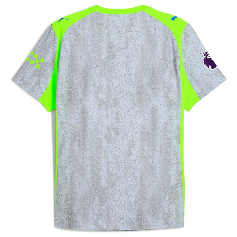 Manchester City 2025/26 Third Jersey Green/Neon Green - Puma