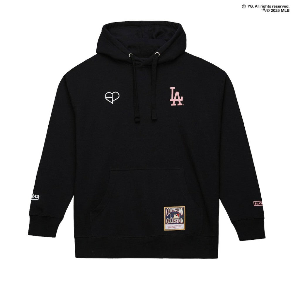 Los Angeles Dodgers Mitchell & Ness x BLACKPINK  Pullover Hoodie | MLB New
