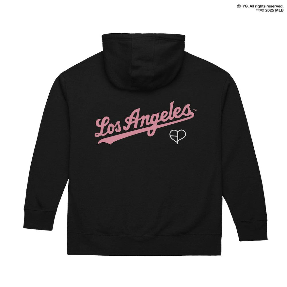 Los Angeles Dodgers Mitchell & Ness x BLACKPINK  Pullover Hoodie | MLB New