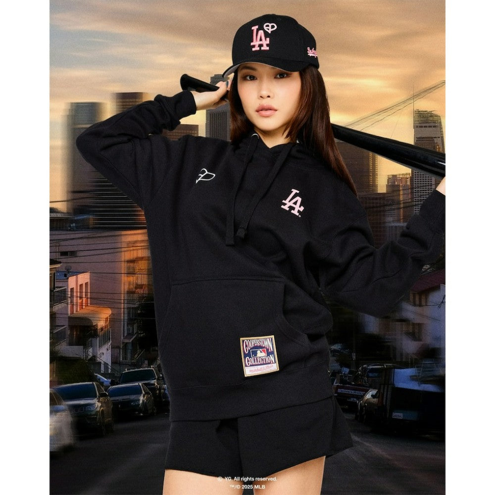 Los Angeles Dodgers Mitchell & Ness x BLACKPINK  Pullover Hoodie | MLB New