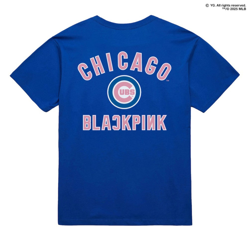 Chicago Cubs Mitchell & Ness x BLACKPINK  T-Shirt | MLB New