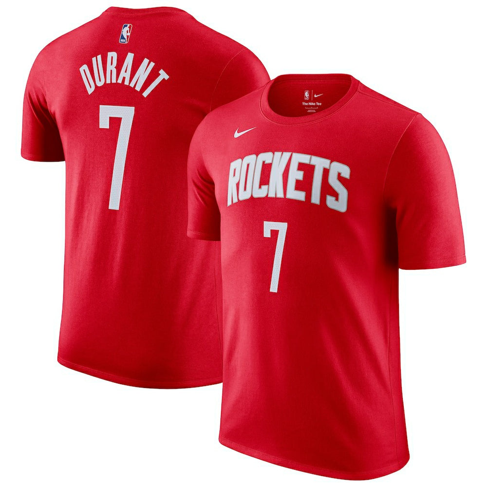 Kevin Durant Houston Rockets Icon Edition Name & Number T-Shirt sale Discount
