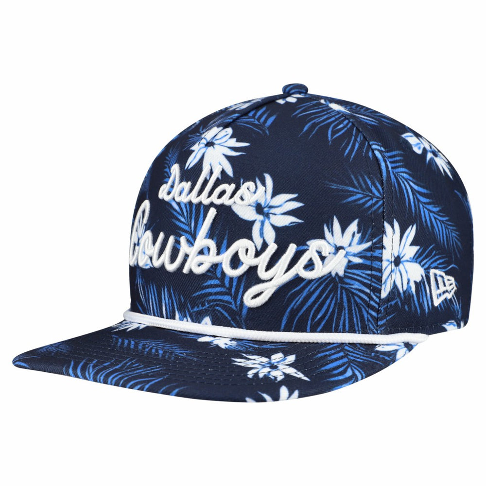 Dallas Cowboys New Era Palm Print A-Frame 9FIFTY Snapback Hat