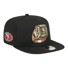 San Francisco 49ers New Era Super Bowl Ring 9FIFTY A-Frame Adjustable Hat
