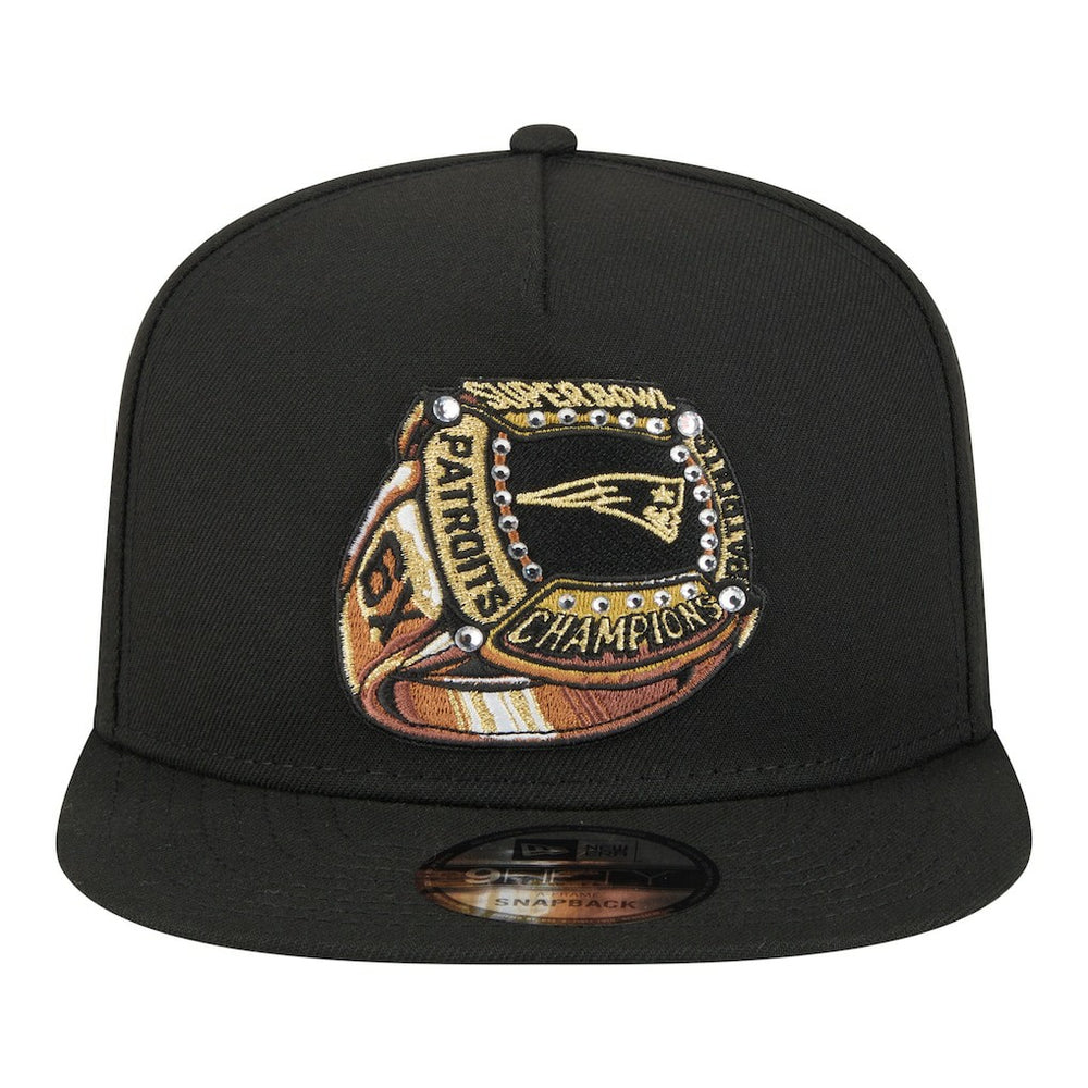 New England Patriots New Era Super Bowl Ring 9FIFTY A-Frame Adjustable Hat