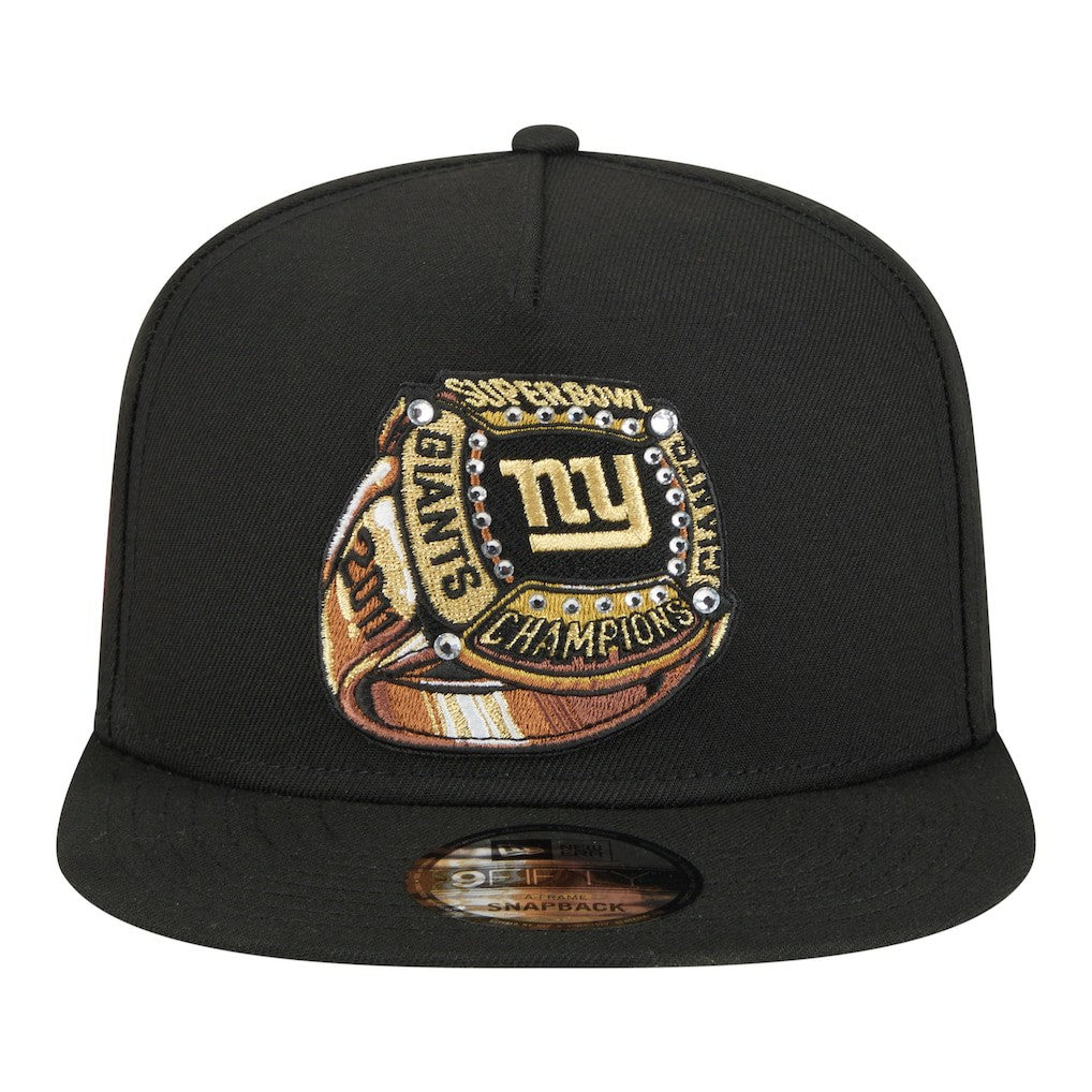 New York Giants New Era Super Bowl Ring 9FIFTY A-Frame Adjustable Hat