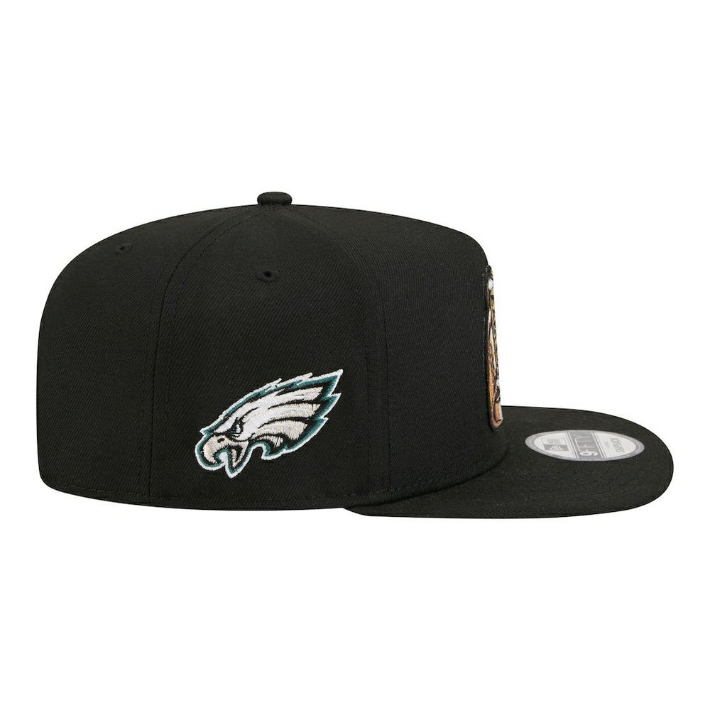 Philadelphia Eagles New Era Super Bowl Ring 9FIFTY A-Frame Adjustable Hat
