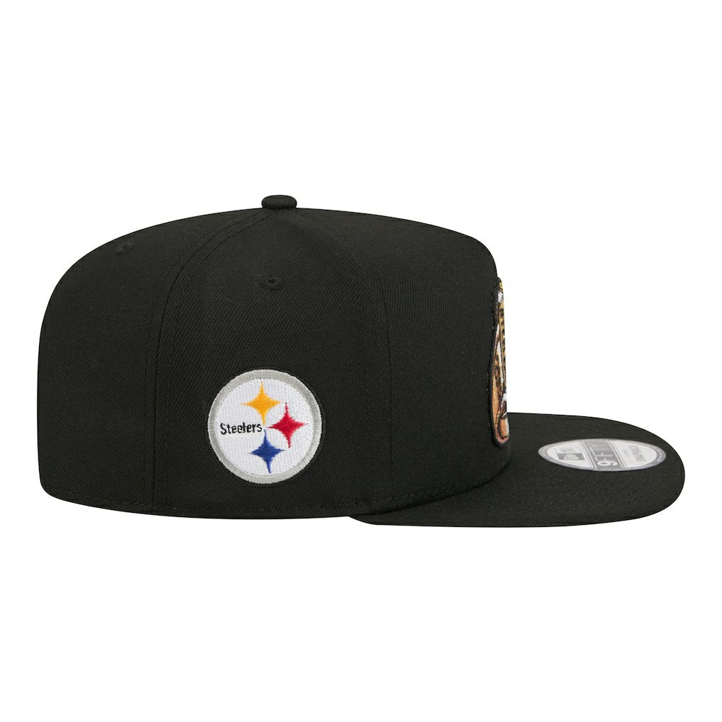 Pittsburgh Steelers New Era Super Bowl Ring 9FIFTY A-Frame Adjustable Hat