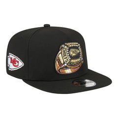 Kansas City Chiefs New Era Super Bowl Ring 9FIFTY A-Frame Adjustable Hat