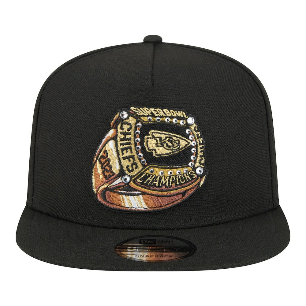 Kansas City Chiefs New Era Super Bowl Ring 9FIFTY A-Frame Adjustable Hat