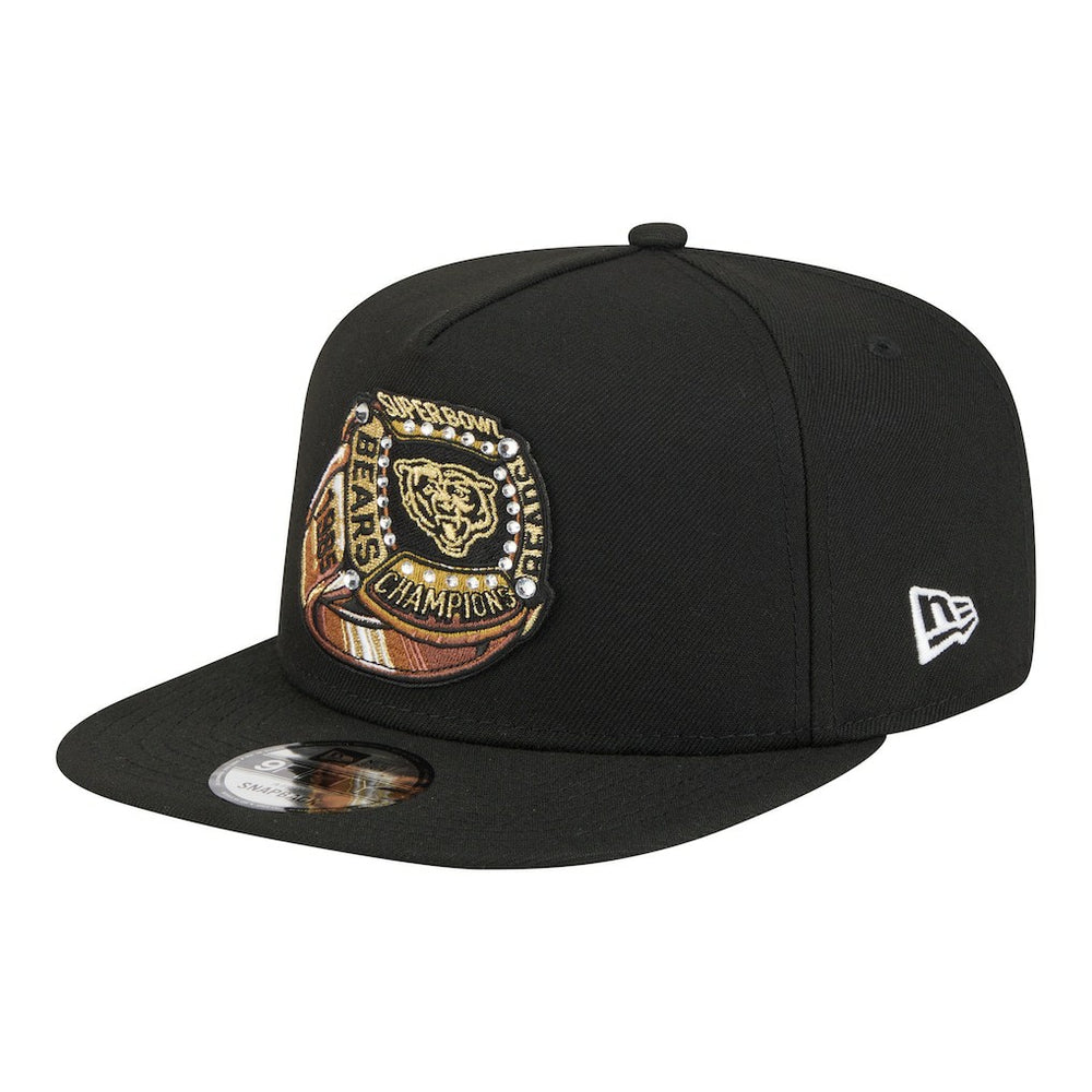 Chicago Bears New Era Super Bowl Ring 9FIFTY A-Frame Adjustable Hat