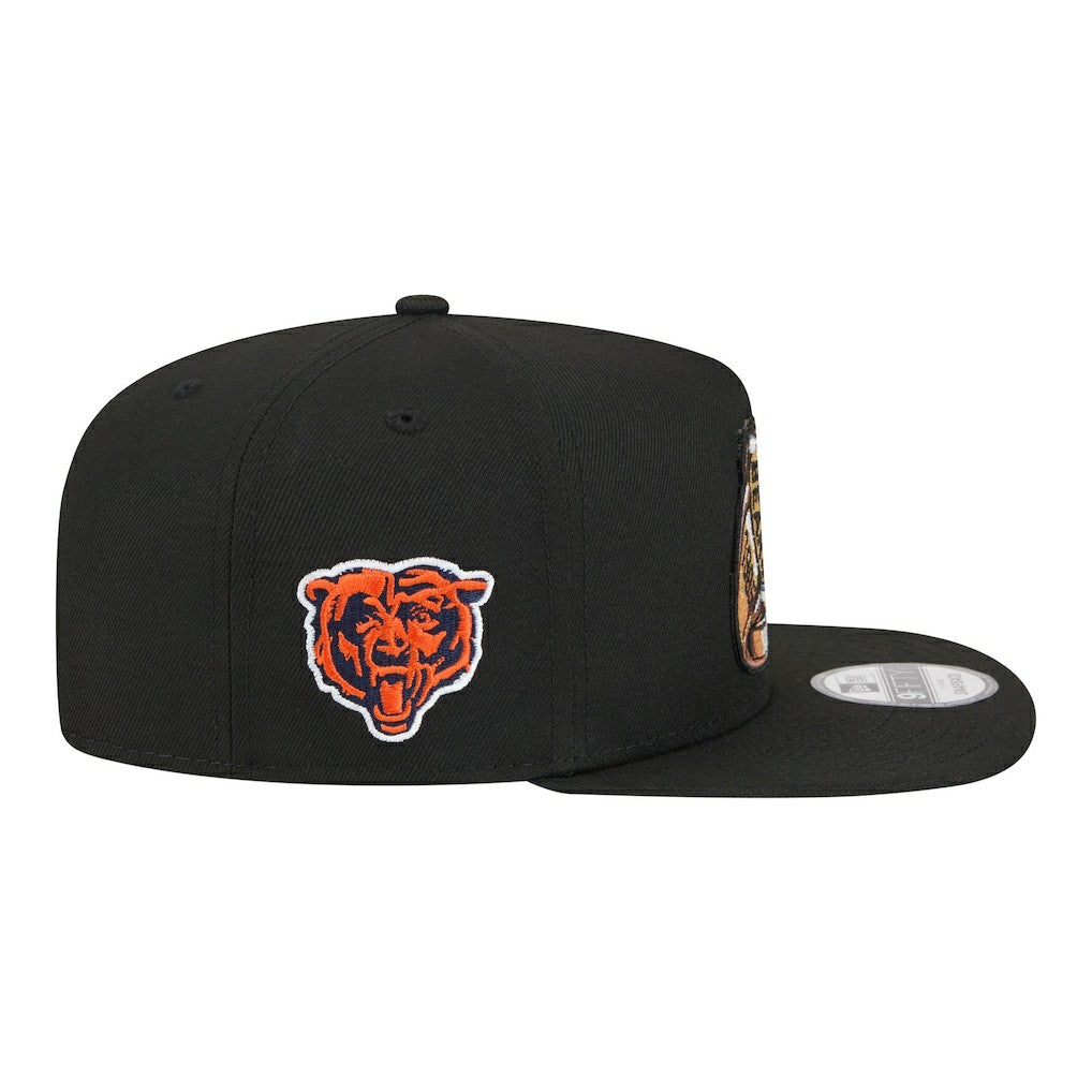 Chicago Bears New Era Super Bowl Ring 9FIFTY A-Frame Adjustable Hat