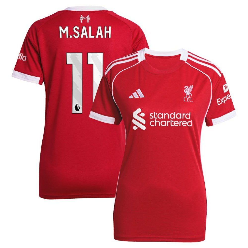 Mohamed Salah Liverpool Women's 2025/26 Home Replica Jersey Red - Adidas