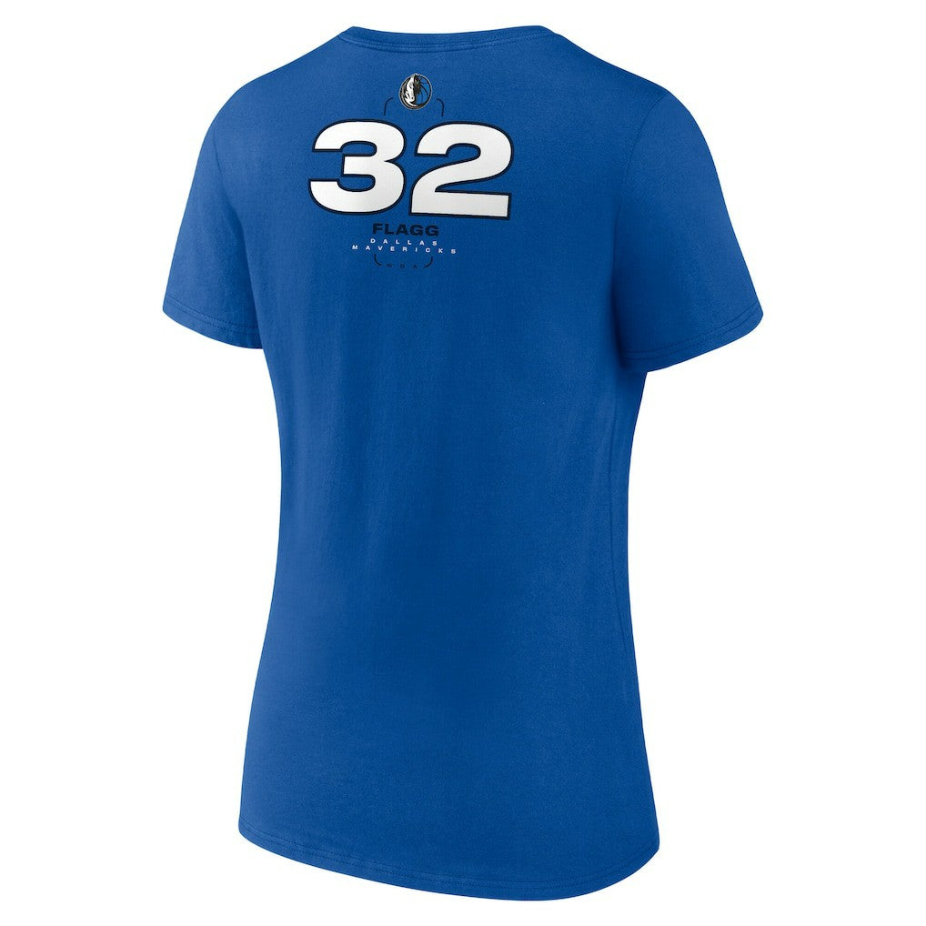 Cooper Flagg Dallas Mavericks Women's Name & Number V-Neck T-Shirt sale Online