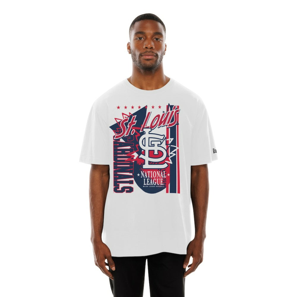 St. Louis Cardinals New Era Big Graphic Domestic T-Shirt | MLB Outlet