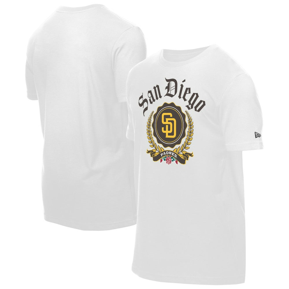 San Diego Padres New Era Fleur Domestic T-Shirt | MLB Near me